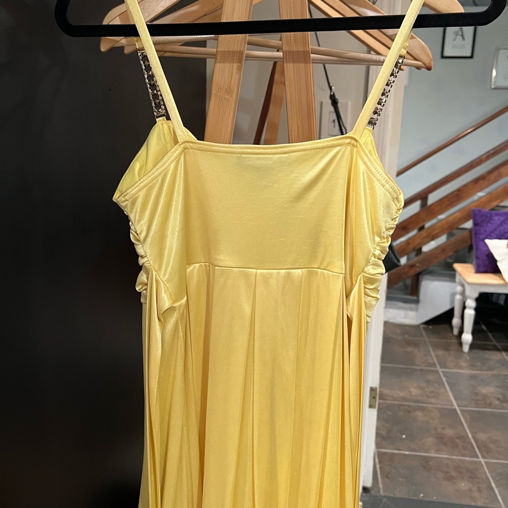 Pale Yellow Dress